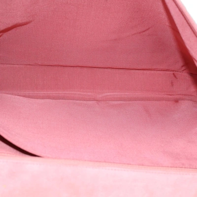 Pre-owned Chanel Pink Suede Shoulder Bag ()