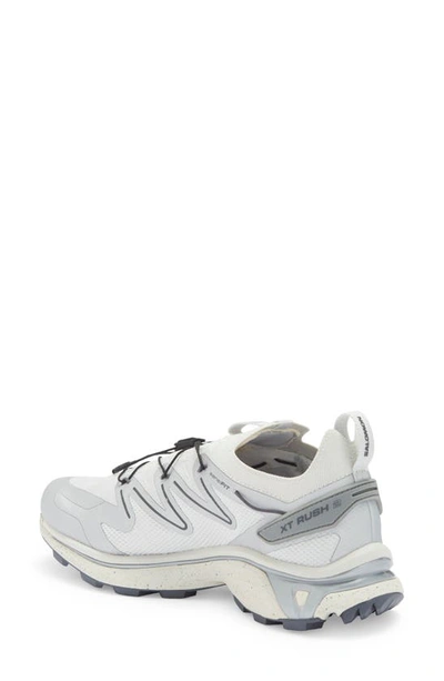 Shop Salomon Gender Inclusive Xt-rush 2 Sneaker In Lunroc/ Silver Metallic X