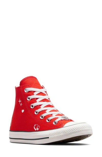 Shop Converse Chuck Taylor® All Star® Love High Top Sneaker In Fever Dream/ White/ Black