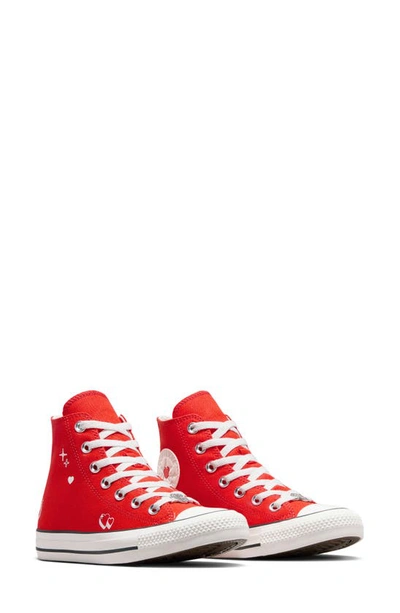 Shop Converse Chuck Taylor® All Star® Love High Top Sneaker In Fever Dream/ White/ Black
