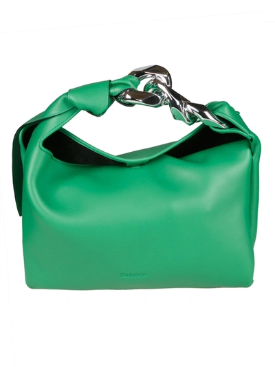 Shop Jw Anderson J.w. Anderson Small Chain Hobo Bag In 497