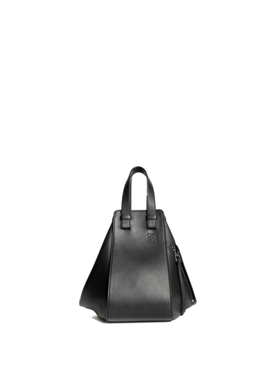 Shop Loewe Small Hammock Bag In Black