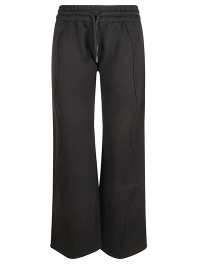Shop Off-white Round Track Pants In Black