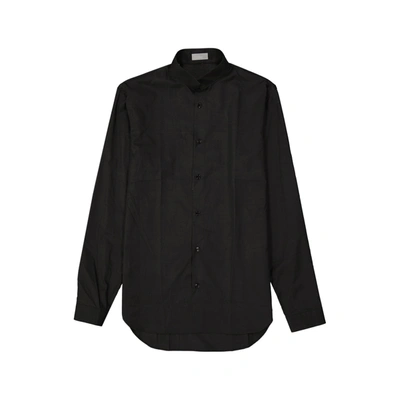 Shop Dior Cotton Shirt In Black