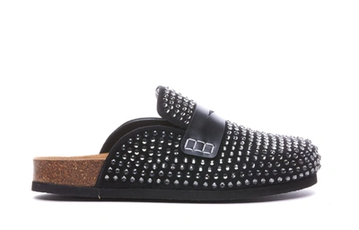 Shop Jw Anderson J.w. Anderson Crystal Mule Loafers In Default Title