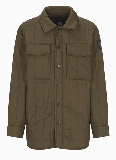 Shop Canada Goose Padded Jacket In Green