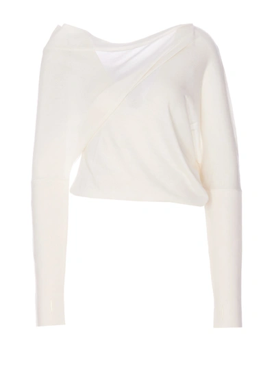 Shop Tom Ford Sweater In White