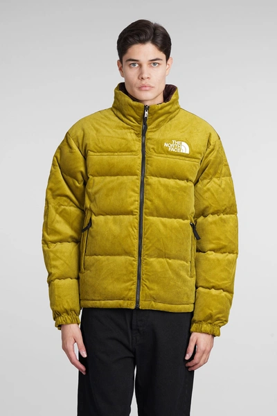 Shop The North Face Puffer In Green Velvet