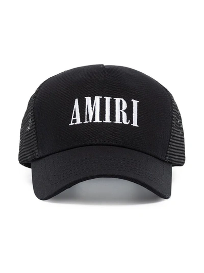 Shop Amiri Hats Black