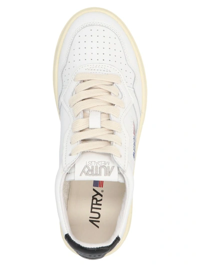 Shop Autry ' 01' Sneakers In White/black