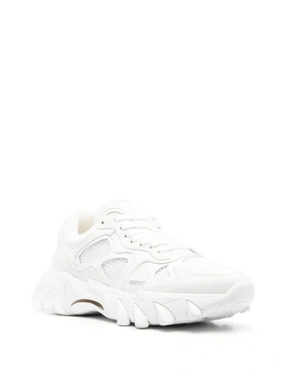 Shop Balmain B-east Chunky Sneakers In White