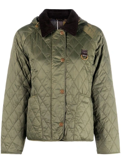 Shop Barbour Jackets In Olive Classic