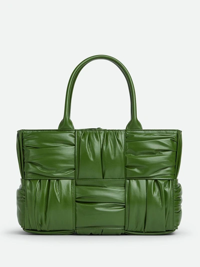 Shop Bottega Veneta Small Arco Tote  Bags In Green