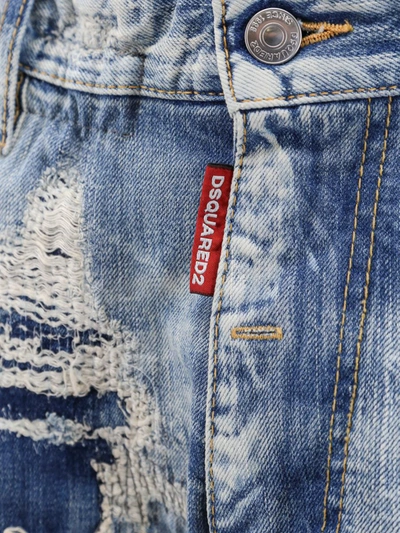 Shop Dsquared2 Big Brother Jean In Blue