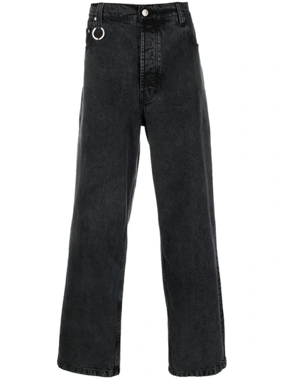 Shop Etudes Studio Études Organic Cotton Jeans In Black