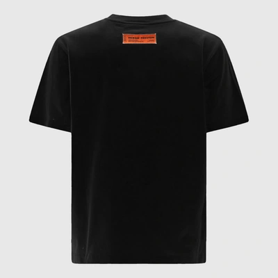 Shop Heron Preston Black Cotton T-shirt