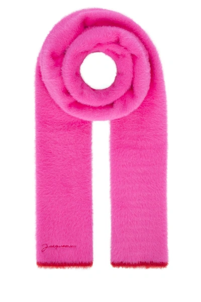 Shop Jacquemus Scarves And Foulards In Pink