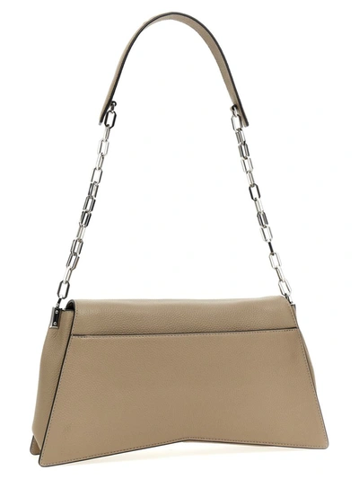 Shop Karl Lagerfeld 'k/seven' Shoulder Bag In Gray