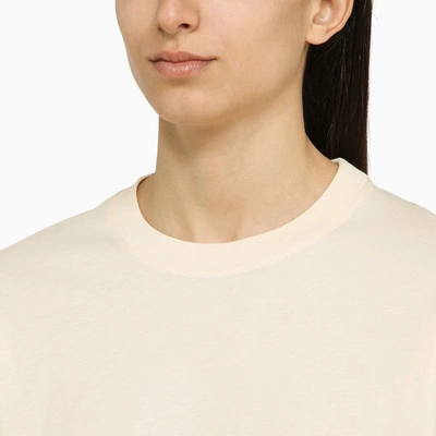Shop Loulou Studio Ivory Crew-neck Jumper In White