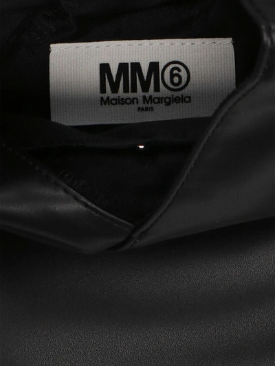Shop Mm6 Maison Margiela 'japanese' Mini Handbag In Black