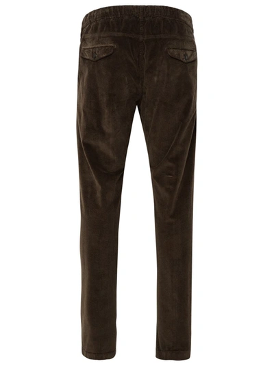 Shop Eleventy Brown Corduroy Pants