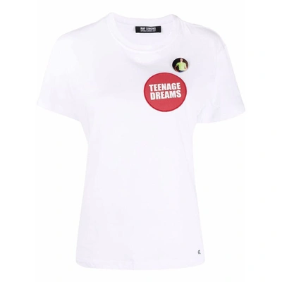 Shop Raf Simons T-shirts In White