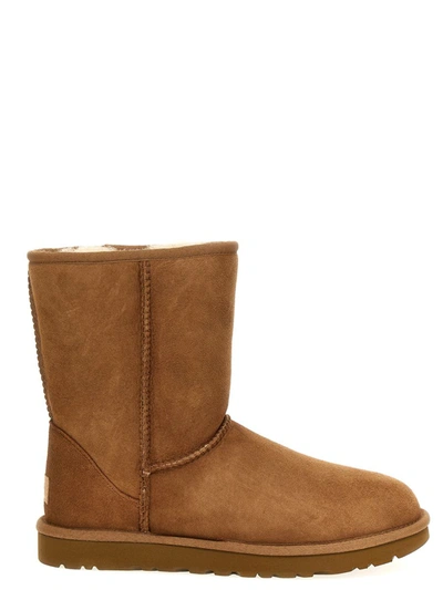 Shop Ugg 'classic Short Ii' Boots In Brown