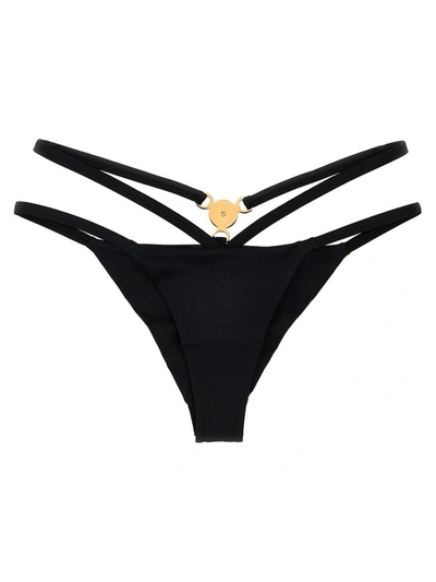 Shop Versace 'medusa '95' Bikini Briefs In Black