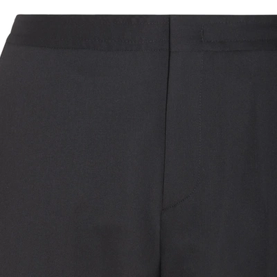 Shop Zegna Trousers Black