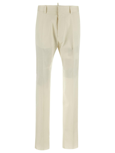 Shop Dsquared2 Classic Suit In Ivory