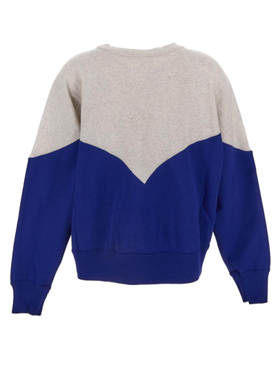 Shop Isabel Marant Étoile Cotton Sweatshirt In Multicolor