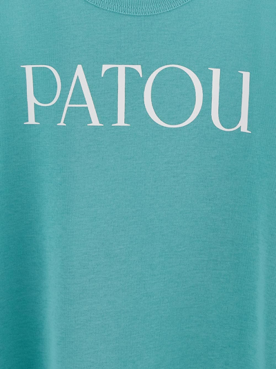 Shop Patou Iconic Tank Top In Green