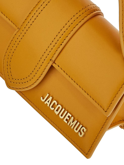 Shop Jacquemus Le Bambino Small Handbag In Orange