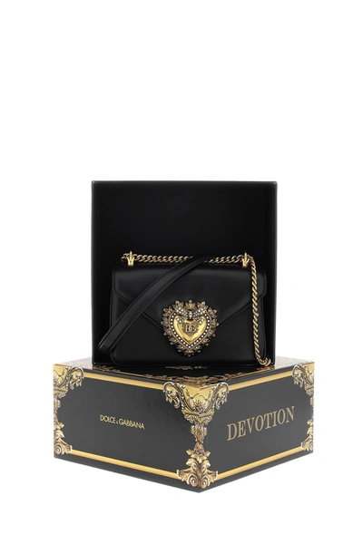Shop Dolce & Gabbana Devotion Shoulder Bag Women In Black