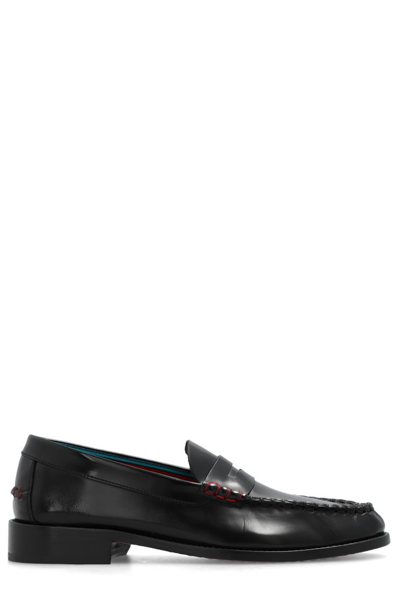 Shop Paul Smith Lidia Loafers In Black
