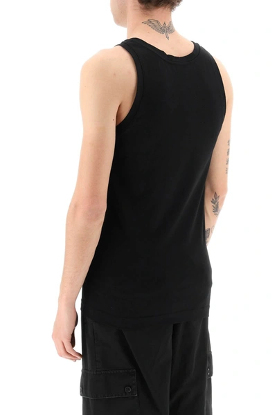 Shop Dolce & Gabbana Sicilia Print Re-edition Tank Top Men In Black