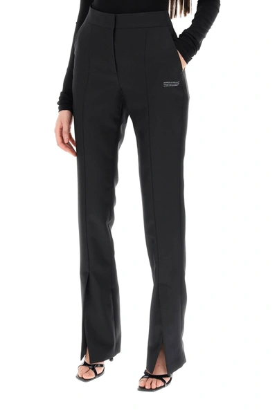 Shop Off-white Corporate Tailoring Pants Women In Black