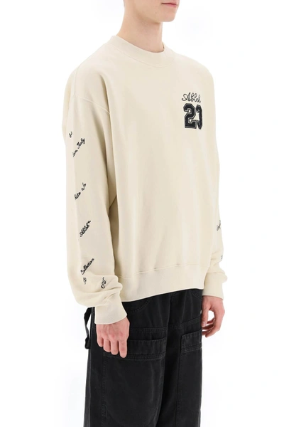 Shop Off-white Skate Sweatshirt With 23 Logo Men In Multicolor