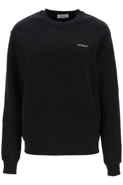 Shop Off-white X-ray Arrow Crewneck Sweatshirt Women In Black