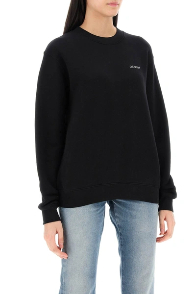 Shop Off-white X-ray Arrow Crewneck Sweatshirt Women In Black