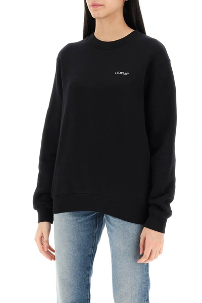 Shop Off-white X-ray Arrow Crewneck Sweatshirt Women In Black