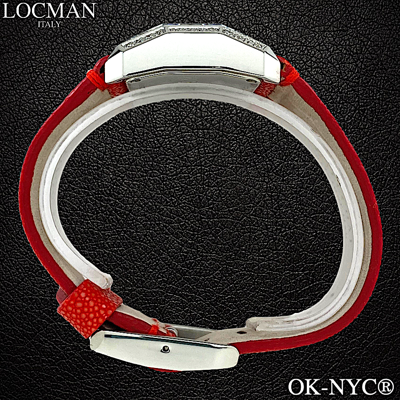 Pre-owned Locman Ladies'  Glamour Otto Diamond Ref 232 Watch W/r 3 Atm 37mm Quartz Mop