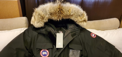 Pre-owned Canada Goose Custom Grey Label Edition Black  Snow Mantra Xxl Fits 3xl-4xl Parka In Gray