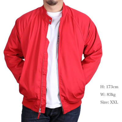 Pre-owned Iron Heart Ihj-85 Harrington Jacket Red Swing Top Size Xs-xxxl Biker Japan