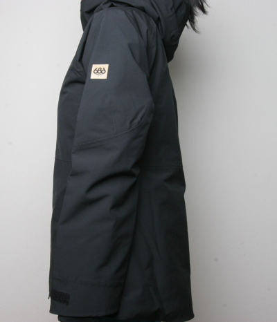 Pre-owned 686 Women Hydra Insulated Jacket (s) Black M2w304-blk