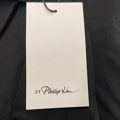 Pre-owned 3.1 Phillip Lim / フィリップ リム 3.1 Phillip Lim Lace-trim Midi Dress Women's Size 2 Black
