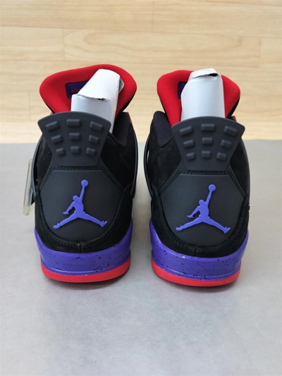 Pre-owned Nike Air Jordan 4 Retro Nrg Raptors Aq3816 056 Black/court Purple Choose Size