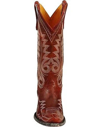 Pre-owned Old Gringo Women's Nevada Western Boot - Snip Toe - L175-352 In Red