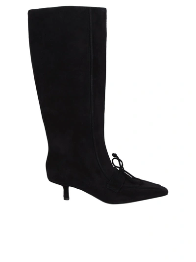 Shop Burberry Storm Black Boots