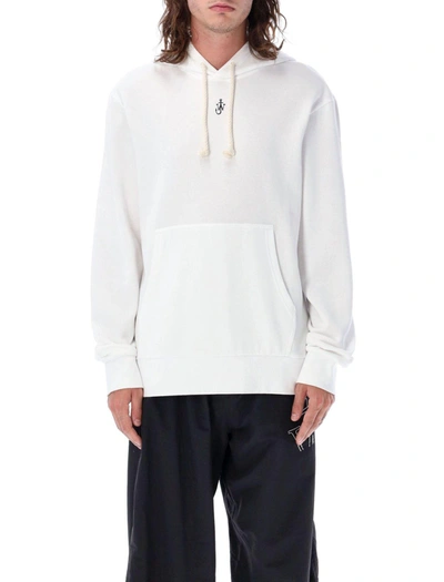 Shop Jw Anderson J.w. Anderson Logo Embroidered Drawstring Hoodie In Default Title